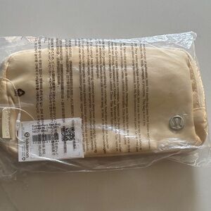 Lululemon Athletica Cream Crossbody Bag
